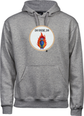 Dø nisse Dø hoodie - grå