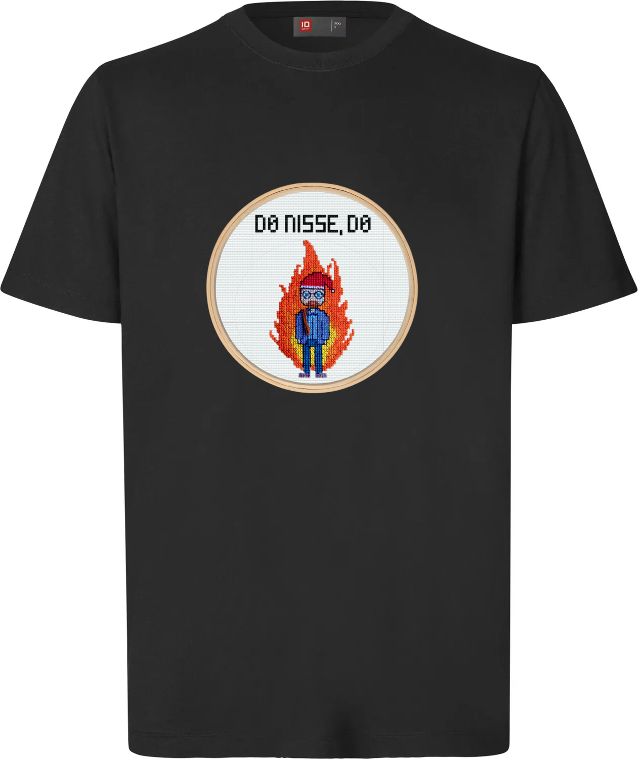 Dø nisse Dø t-shirt - sort
