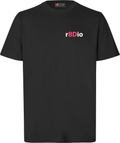 r8Dio t-shirt - sort