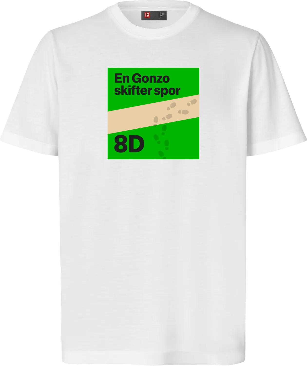 En Gonzo skifter sport t-shirt - hvid