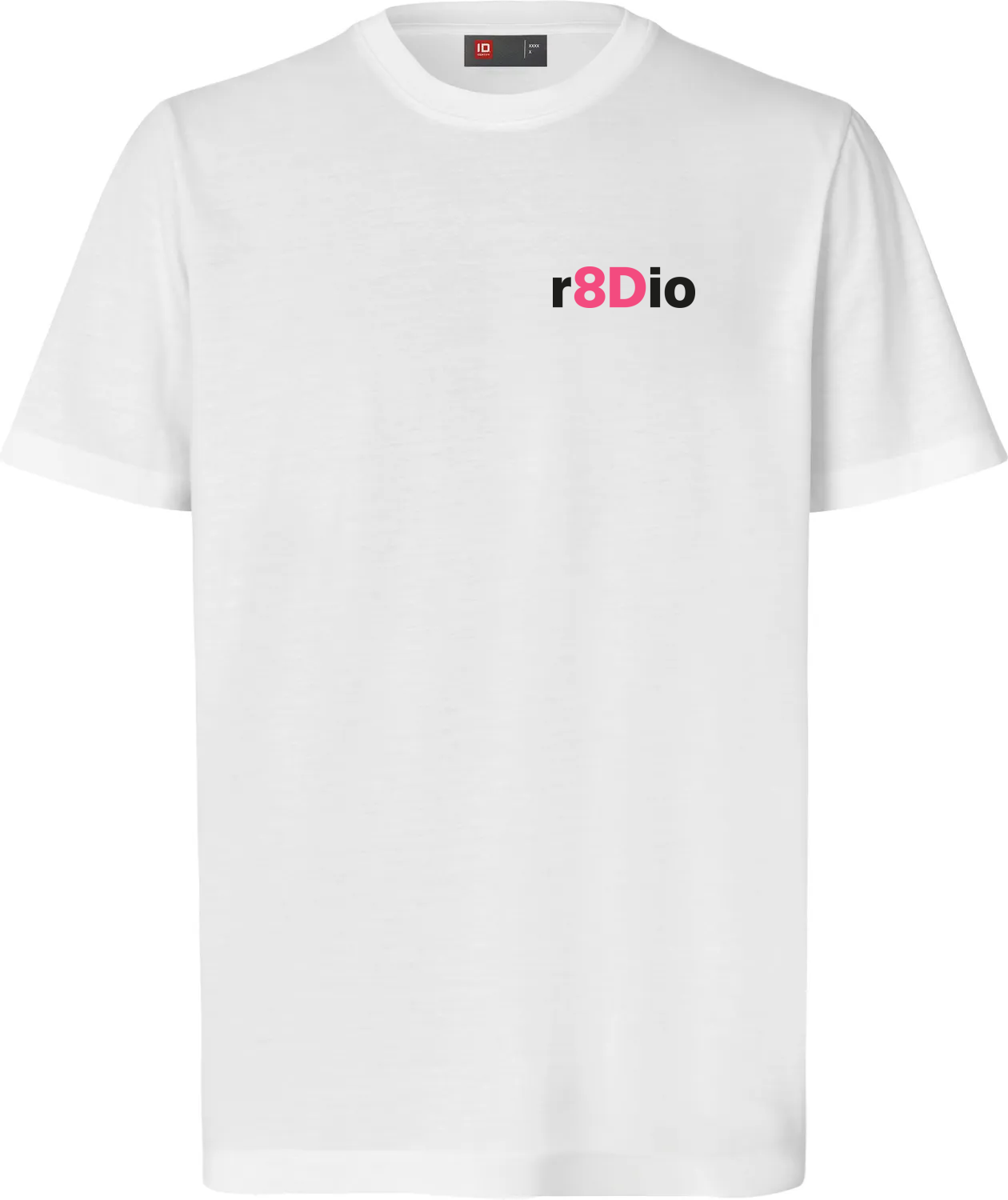 r8Dio t-shirt - hvid