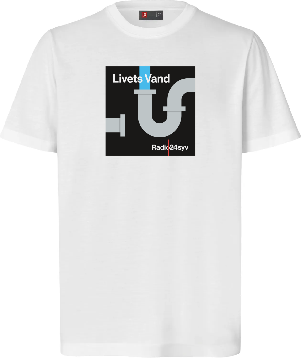 Livets vand t-shirt - hvid