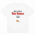 Tshirt hvid- "Jeg er blevet båt båttet"