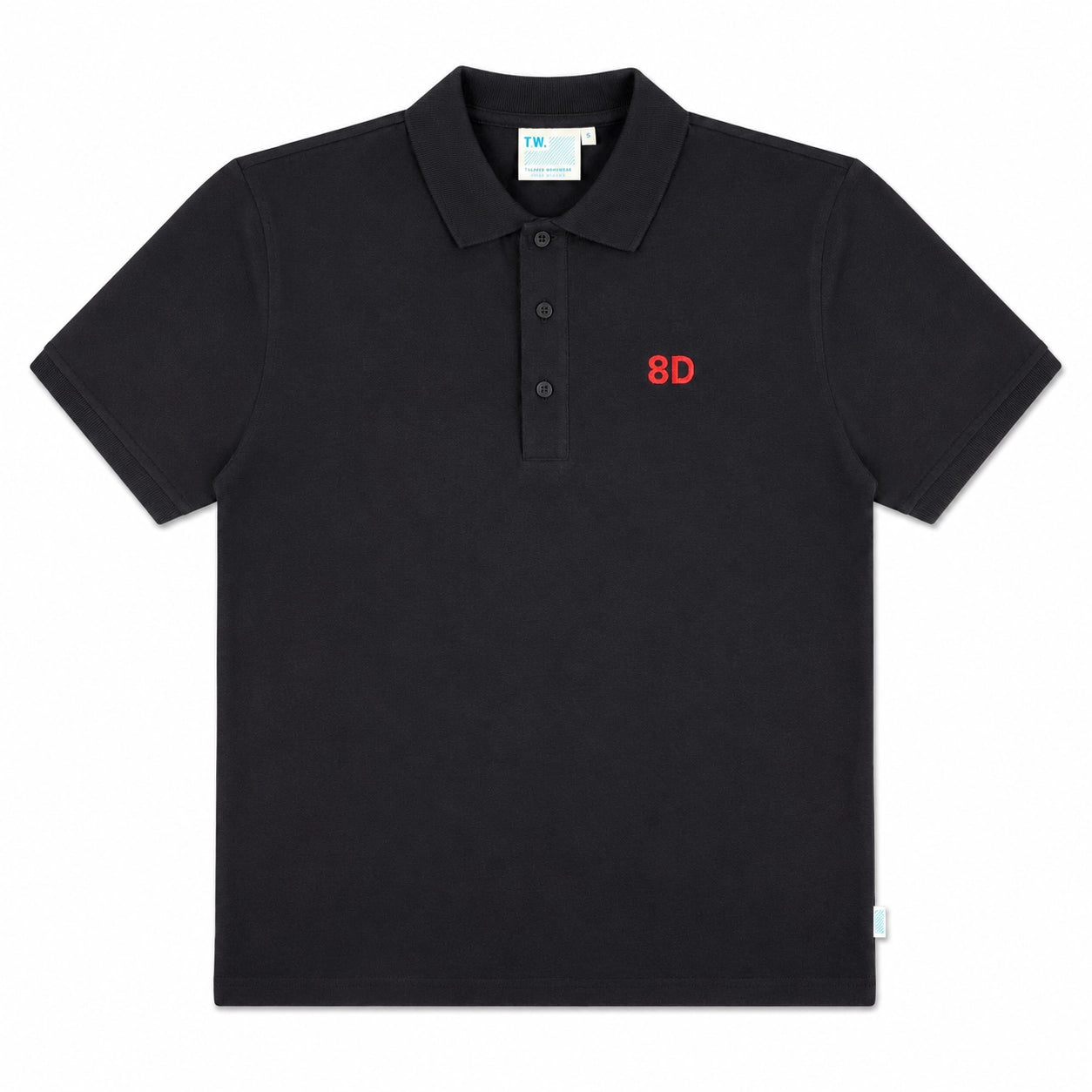 Navy Polo - "8D"